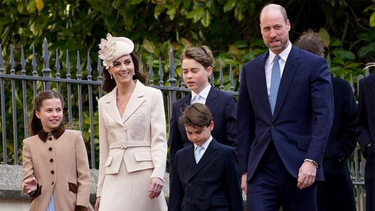 kate-middleton-looks-elegant-in-cream-set-with-prince-william-and-their-kids-as-they-return-to-easter-service