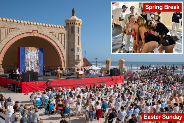 florida-beach-plagued-by-spring-break-debauchery hosts-easter-service