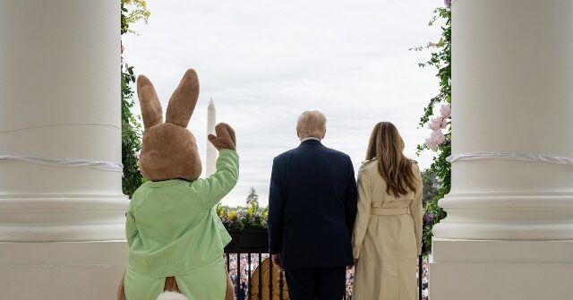 watch-live:-donald-and-melania-trump-host-white-house-easter-egg-roll