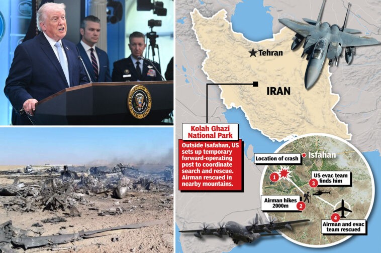 trump-reveals-amazing-new-details-of-the-rescue-of-the-f-15e-crew-member-who-was-‘injured-quite-badly’