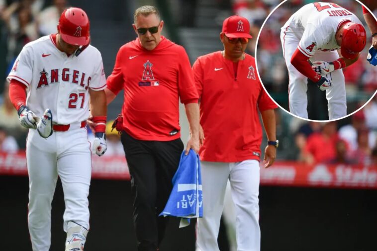 mike-trout-snaps-at-mariners-after-hit-by-pitch-forces-him-out-of-game