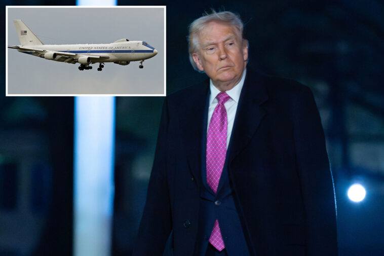 american-e-4b-‘doomsday-plane’-takes-to-the-skies-as-trump-weighs-all-out-strikes-on-iran