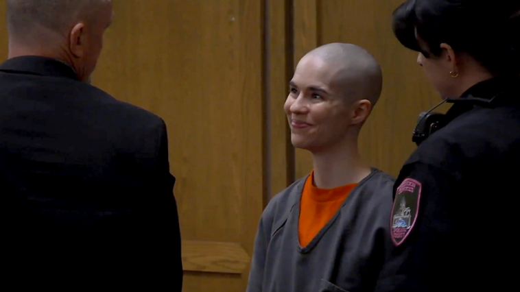 bald-headed-killer-smiles-as-prosecutors-reveal-what-she-did-before-dad-walked-in