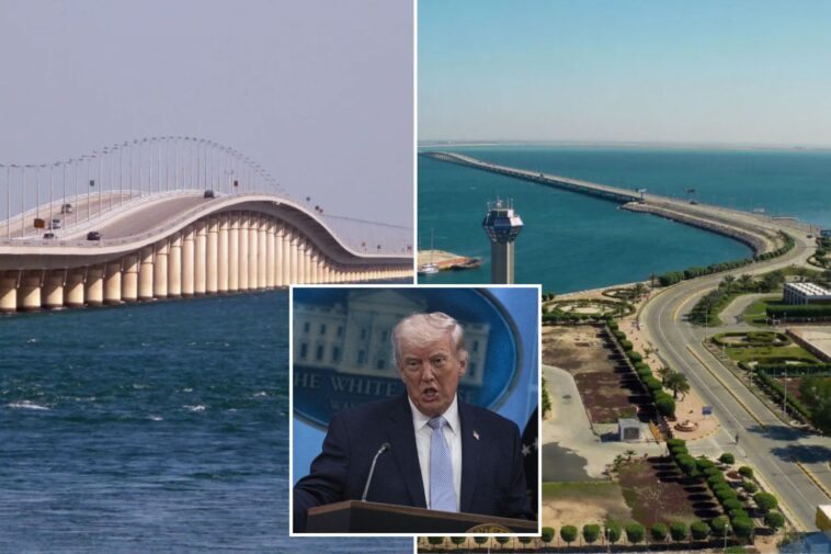 vital-15-mile-bridge-linking-saudi-arabia-to-bahrain-closed-over-iranian-threats-as-trump’s-deadline-nears