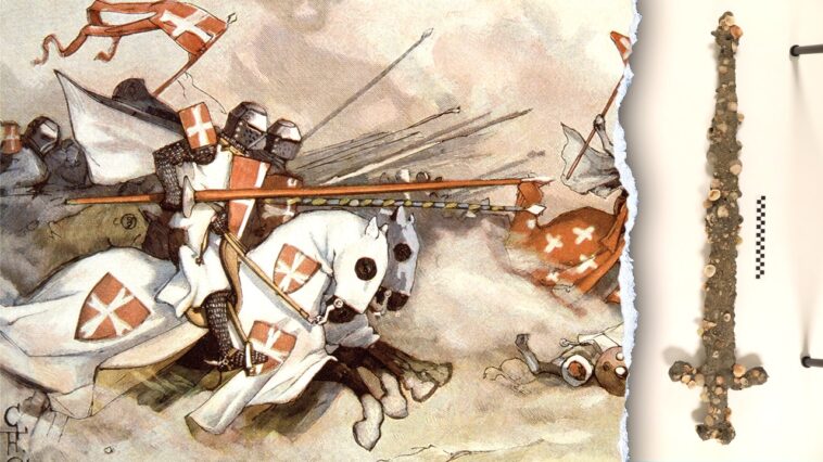 student-‘accidentally’-finds-‘extremely-rare’-crusader-era-sword-after-chasing-off-suspected-thieves