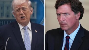 trump-tears-into-tucker-carlson-over-iran-war-claims:-‘low-iq-person’