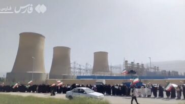 regime’s-barbarism-on-full-display:-iranians-swarm-key-infrastructure-with-civilians-as-human-shields-in-desperate-bid-to-shield-mullahs’-regime-from-us-attacks