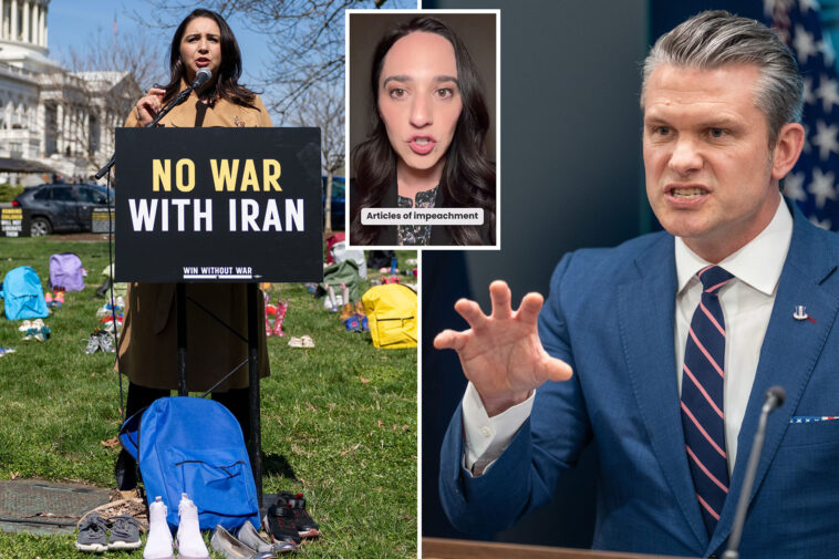 iranian-american-dem-pushes-wild-plot-to-impeach-pete-hegseth-and-push-cabinet-to-remove-trump-— -in-the-middle-of-iran-war