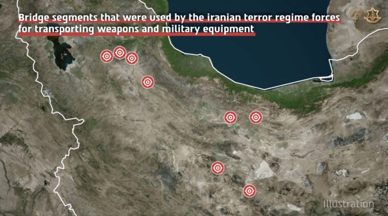 israel-obliterates-eight-more-bridges-in-crushing-blow-to-iranian-terror-regime’s-military-supply-lines-and-rail-network