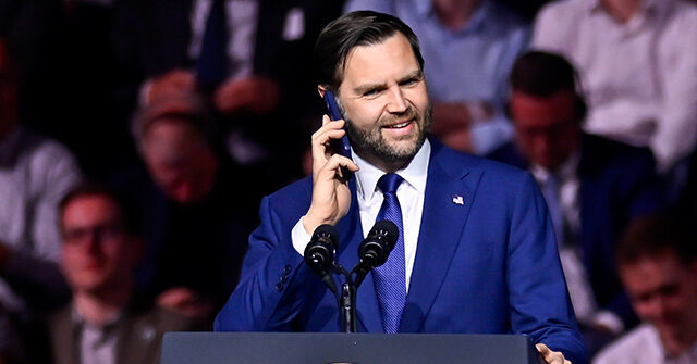 watch:-vp-vance-experiences-brief-hiccup-while-calling-president-trump-in-middle-of-speech