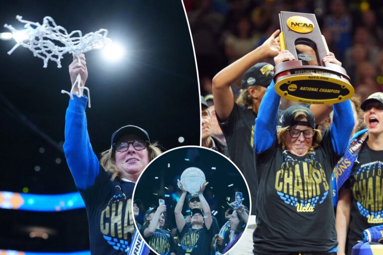 the-champs-are-here!-ucla-women’s-basketball-team-honored-at-lakers-thunder-game