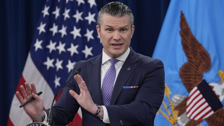 hegseth-snaps-at-‘rude’-reporter-for-interrupting-pentagon-briefing-on-iran