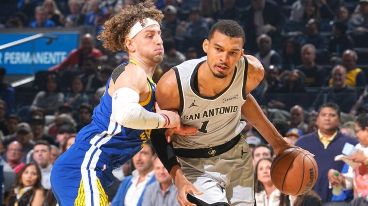 wembanyama-(rib),-castle-(knee)-out-for-spurs