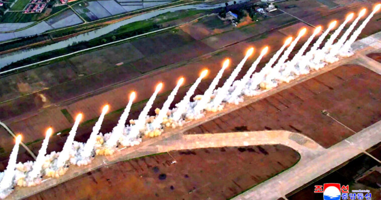 for-the-second-consecutive-day,-north-korea’s-‘rocket-man’-kim-jong-un-fires-multiple-short-range-ballistic-missiles-into-the-east-sea-(videos)