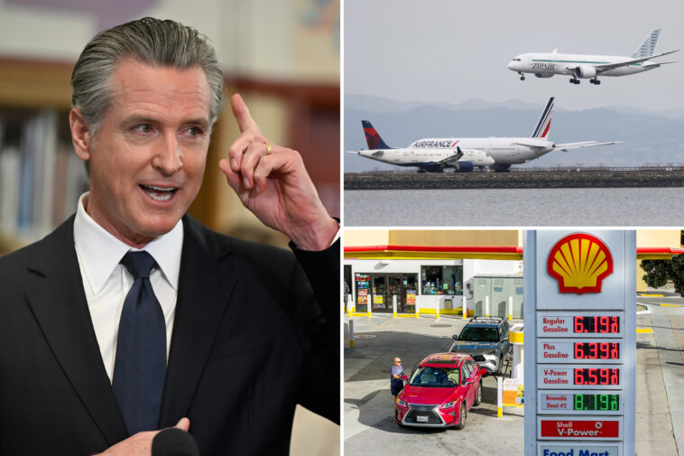 woke-gavin-newsom-‘green’-jet-fuel-plan-could-spike-california-gas-prices-again