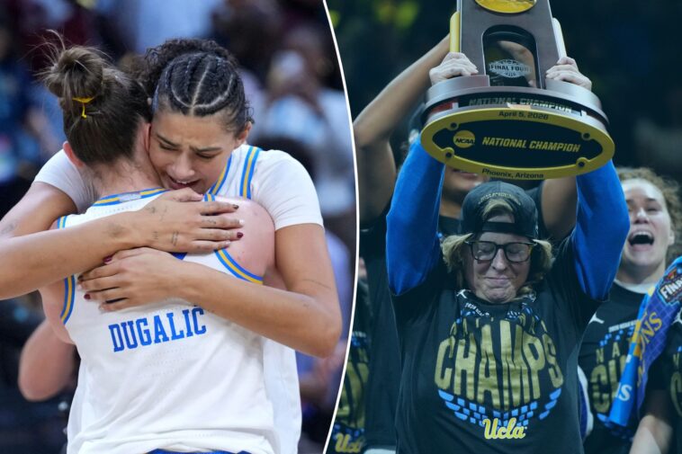 ucla-women-celebrate-ncaa-basketball-championship-with-fans-at-pauley-pavilion