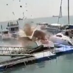 shocking-video-shows-moment-tour-guide-is-killed-in-speedboat-explosion-at-exotic-tourist-spot