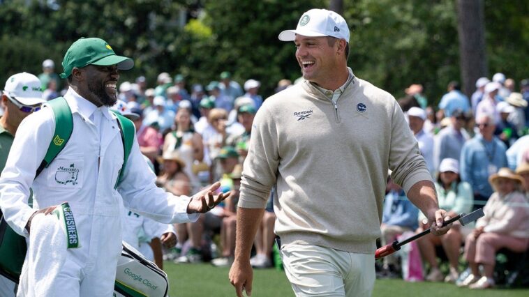 kevin-hart-caddies-for-bryson-dechambeau-in-augusta-national-debut,-delivering-hilarious-par-3-contest-moments