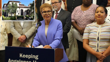 la-mayor-karen-bass-and-lefty-councilmember-unveil-splashy-$300m-housing-rollout-—-despite-it-not-being-approved