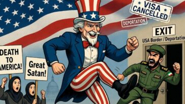 irgc-family-members-chanting-“death-to-america,”-outraged-over-visa-cancellation