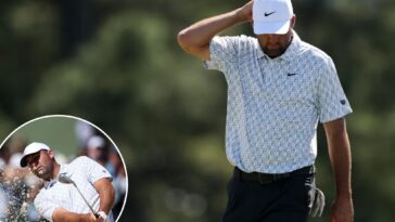 scottie-scheffler’s-bid-for-third-masters-win-hits-disappointing-reality