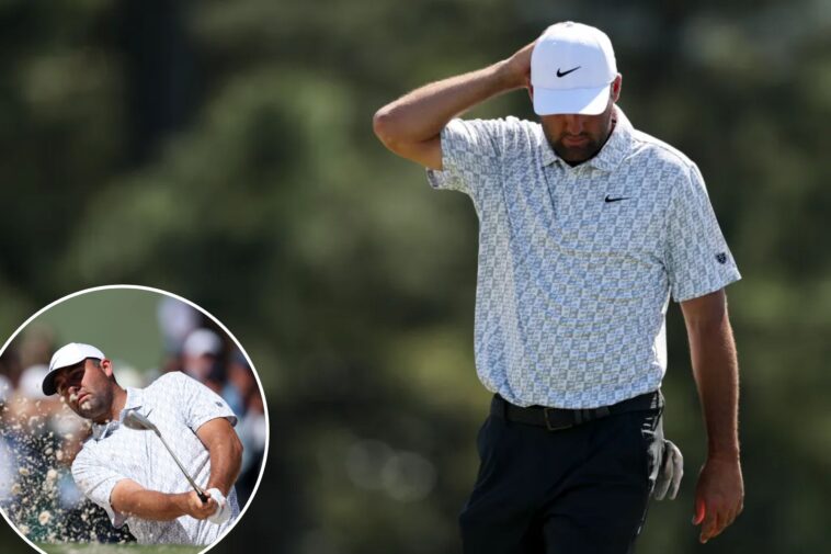 scottie-scheffler’s-bid-for-third-masters-win-hits-disappointing-reality