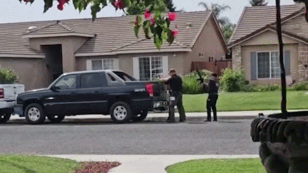 watch:-eviction-standoff-turns-war-zone-as-gunman-kills-deputy-in-ambush,-gets-run-over-by-armored-vehicle