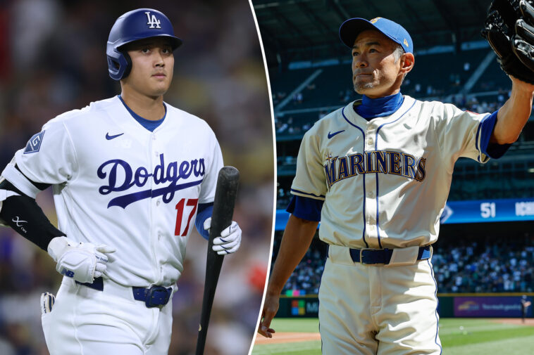 shohei-ohtani-breaks-ichiro-record,-but-dodgers-know-‘he-hasn’t-really-got-going-yet’