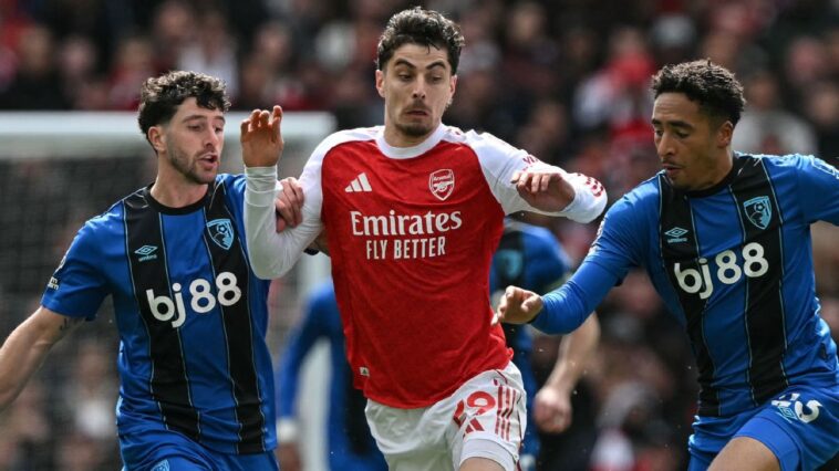arsenal-ratings:-havertz,-martinelli-4/10-in-loss-to-bournemouth-that-hits-title-hopes