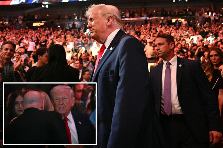 trump-cheered-at-ufc-327-as-he-attends-fight-alongside-daughter-tiffany,-secretary-of-state-marco-rubio
