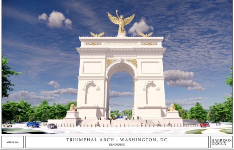 trump-releases-official-design-for-250-foot-arch-to-be-built-in-dc-for-nation’s-anniversary