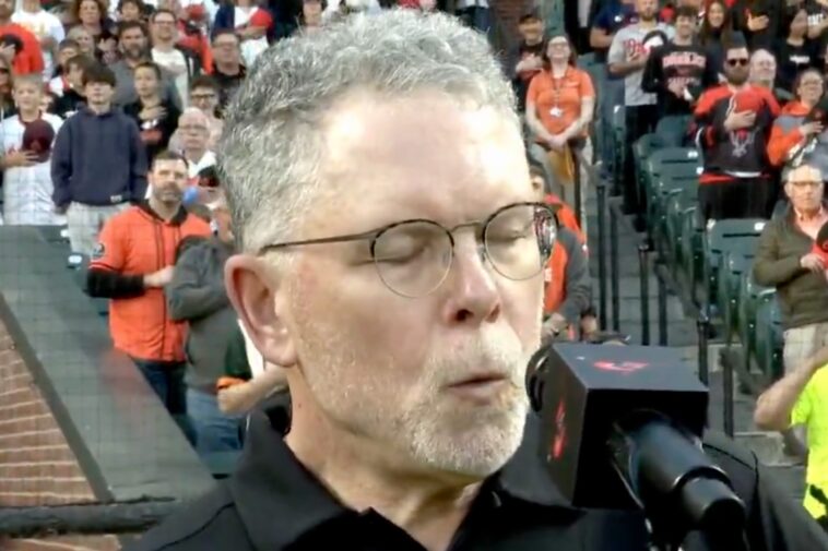 mlb-fans-divided-by-hall-of-fame-whistler’s-national-anthem-performance-before-orioles-giants