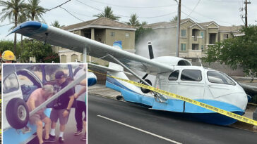 3-injured-after-small-plane-crashes-down-on-busy-arizona-road:-‘100%-a-miracle’