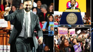 zohran-mamdani-pats-himself-on-the-back-with-100-days-bash,-speech-as-critics-call-it-‘massive-insecurity’