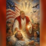 trump-responds-to-backlash-after-posting-a-christ-like-image:-“i-thought-it-was-me-as-a-doctor”