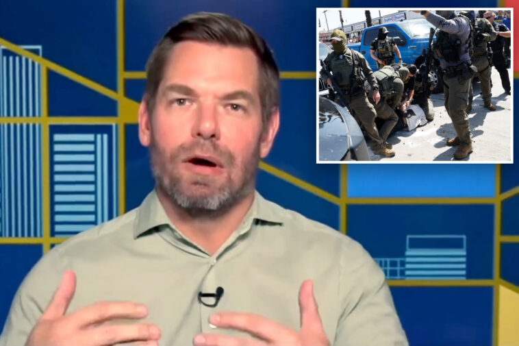 alleged-sex-pest-eric-swalwell-accused-ice-agents-of-‘terrorizing-women’-in-horribly-aged-interview
