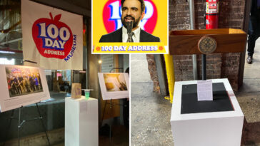 critics-roast-zohran-mamdani’s-cringey-‘100-days’-bash,-complete-with-mayor’s-phony-taco-bell-trash