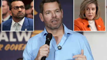 kash-patel-trolls-eric-swalwell-with-fbi-sitdown-invite-as-dems-deny-knowing-disgraced-rep-lived-‘double-life’