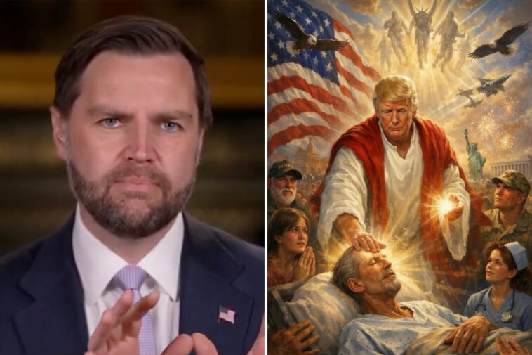 vance-defends-trump-posting-ai-image-of-him-as-jesus:-‘likes-to-mix-it-up’