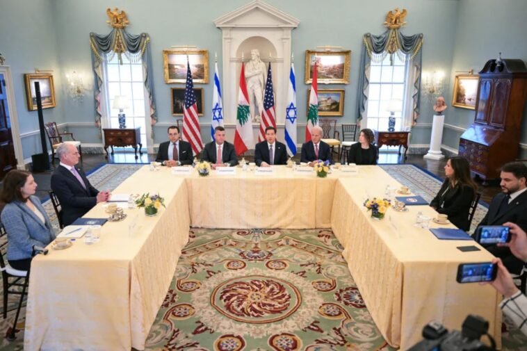 israel,-lebanon-huddle-for-first-time-in-33-years-over-potential-peace-pact-—-but-hezbollah-has-already-balked-at-any-agreement