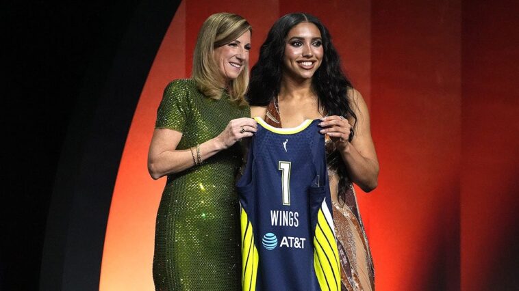 azzi-fudd-goes-no-1-in-wnba-draft-to-wings,-reunites-with-paige-bueckers-with-historic-$500k-salary