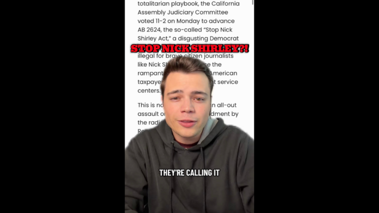 victor-reacts:-california-democrats-are-trying-to-target-citizen-journalists-(video)