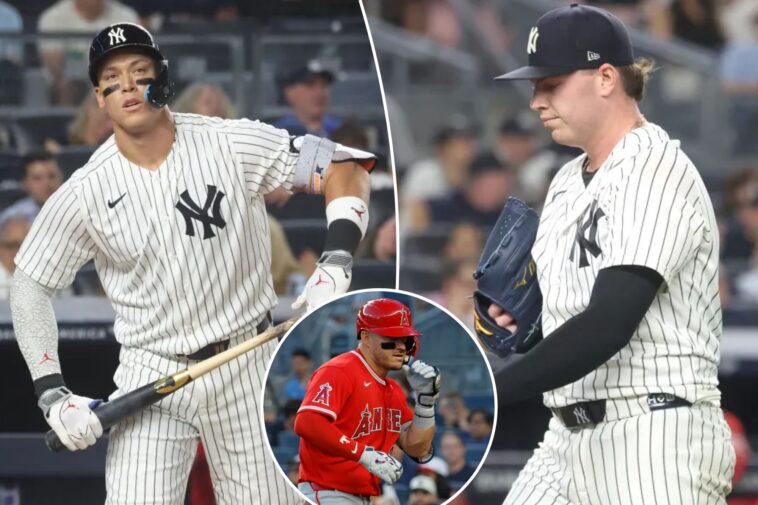 yankees’-bats-go-quiet-as-angels-mash-five-homers-in-lopsided-loss