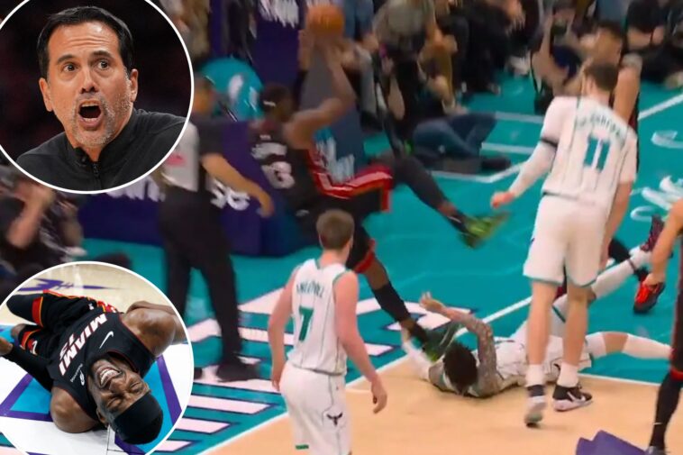 erik-spoelstra-goes-off-on-lamelo-ball-for-‘dangerous-play’-that-injured-bam-adebayo-as-possible-nba-discipline-looms