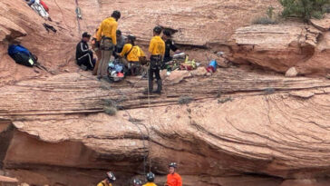 rescuers-save-parent-who-fell-off-70-foot-cliff-in-utah-on-family-vacation