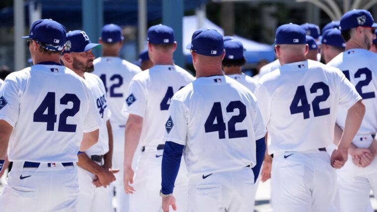 mlb-celebrates-robinson’s-legacy,-dons-no.-42