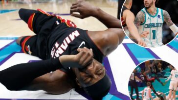 lamelo-ball-learns-punishment-from-nba-after-tripping-bam-adebayo:-‘reckless-contact’