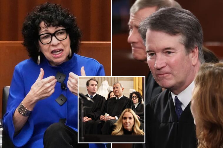 sotomayor-walks-back-remarks-criticizing-kavanaugh,-says-comments-were-‘inappropriate’