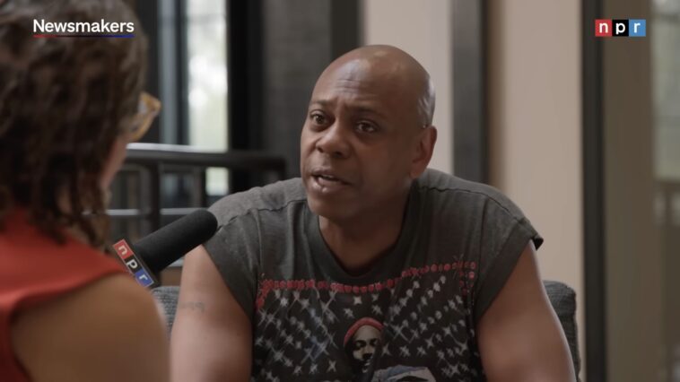 watch:-comedian-dave-chappelle-refuses-to-let-npr-reporter-shame-him-for-trans-jokes