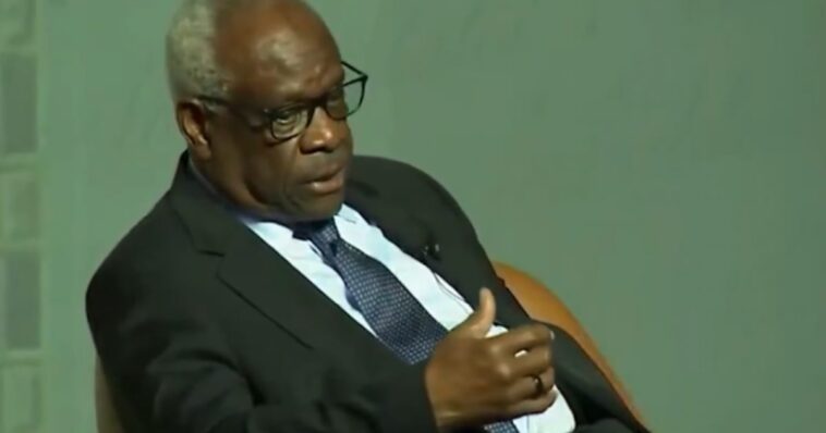 conservative-supreme-court-justice-clarence-thomas-blasts-progressive-ideology,-encourages-americans-to-stand-up-to-the-radical-left-(video)
